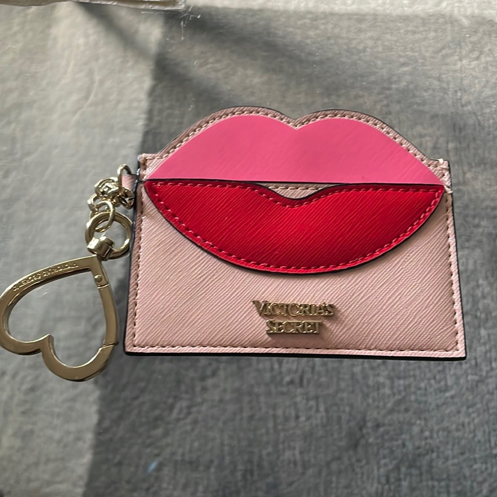 COPY - Pink lips card holder, Victoria’s Secret